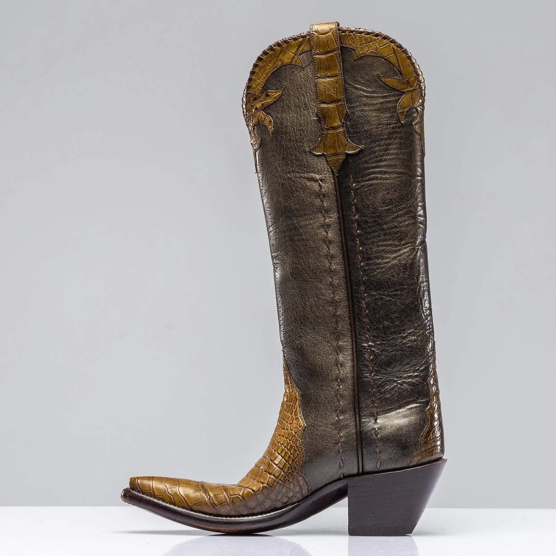 Stallion Boots Janie's Gallegos Pearlized