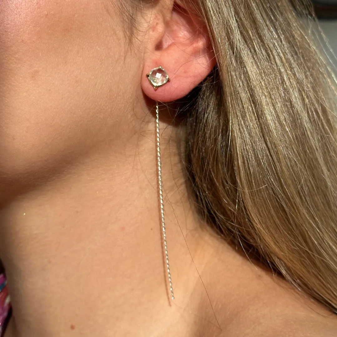STARRY NIGHT ADD-ON Earrings: Sterling silver
