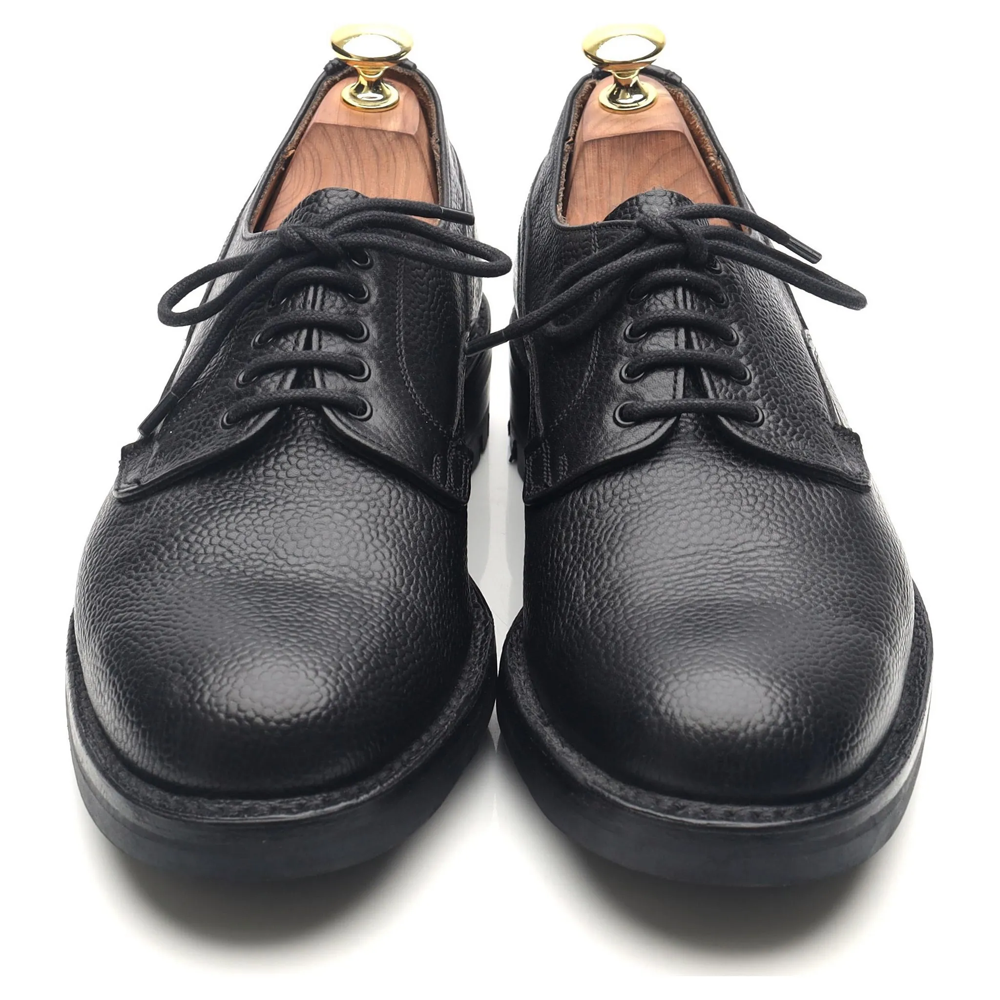 'Stour' Black Leather Veldtschoen Derby UK 7.5 F
