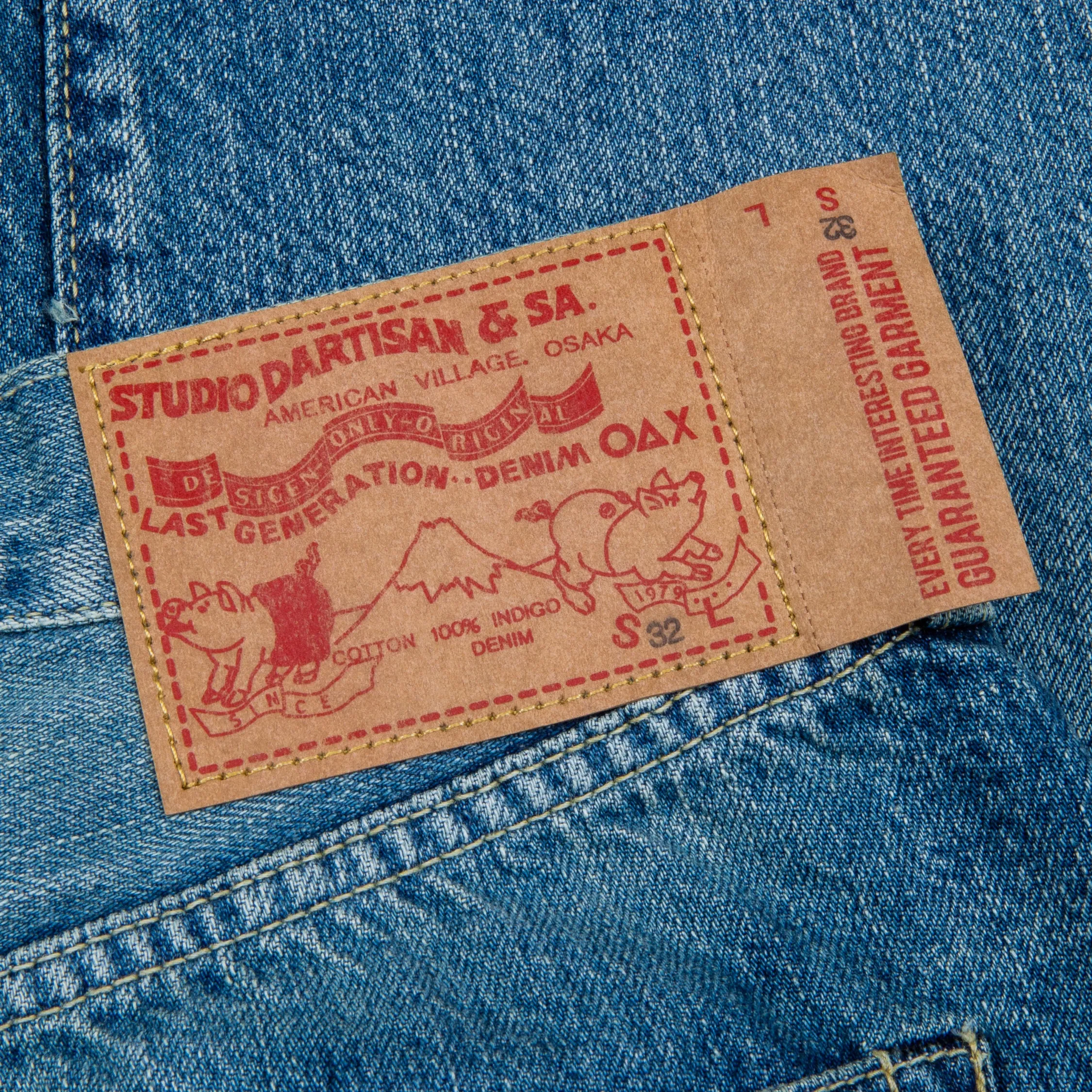 Studio D'Artisan D1811UM Ivy Fit jeans used wash