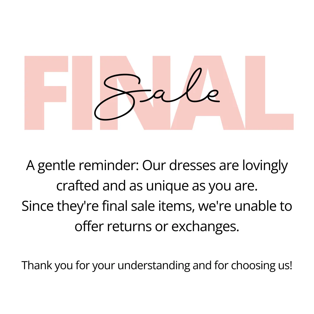 Subtle Savanna Dress ~ Final Sale