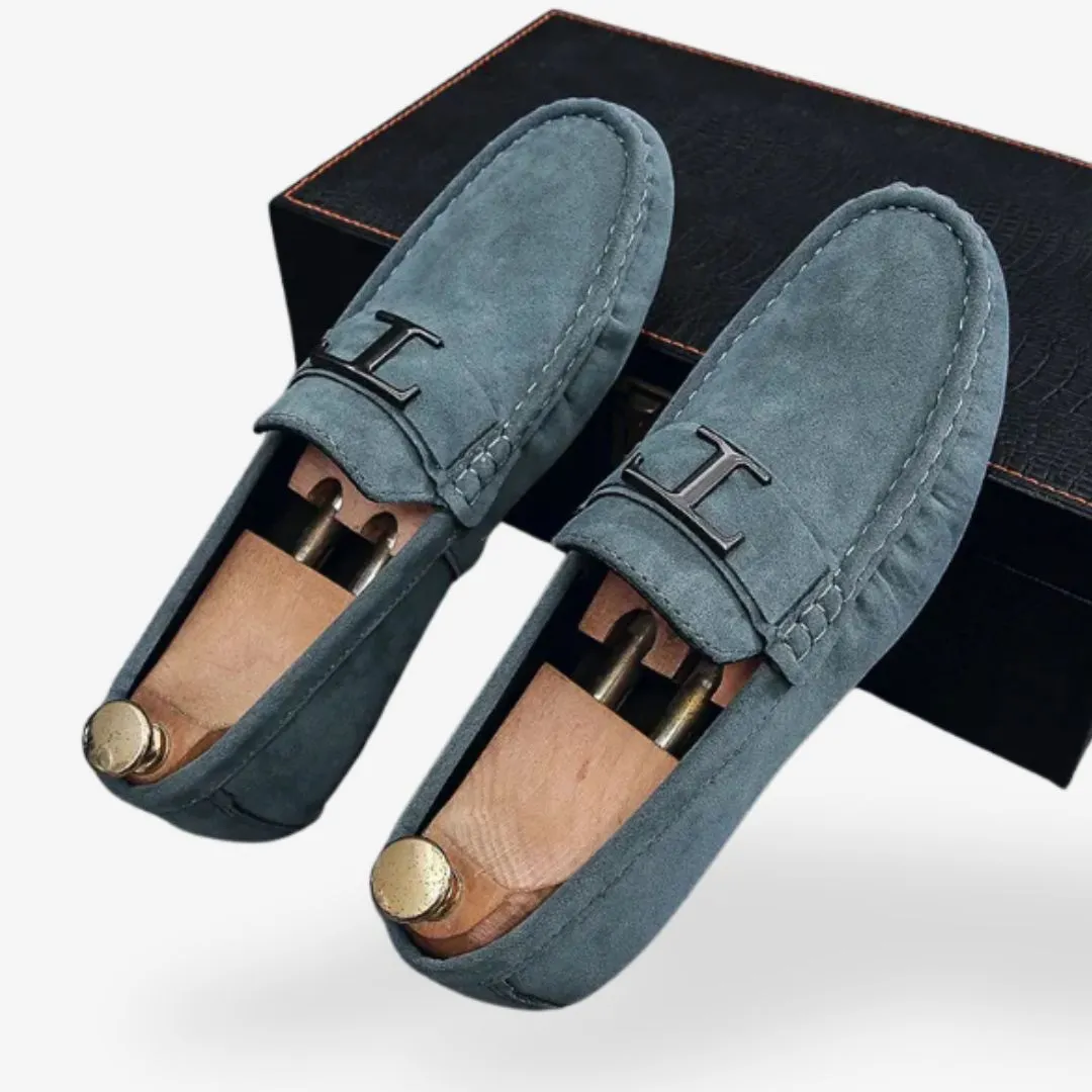 Suede Classic Slip On Loafers for Men