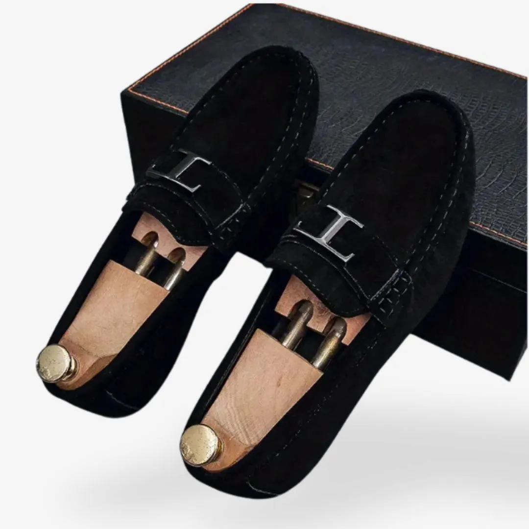 Suede Classic Slip On Loafers for Men