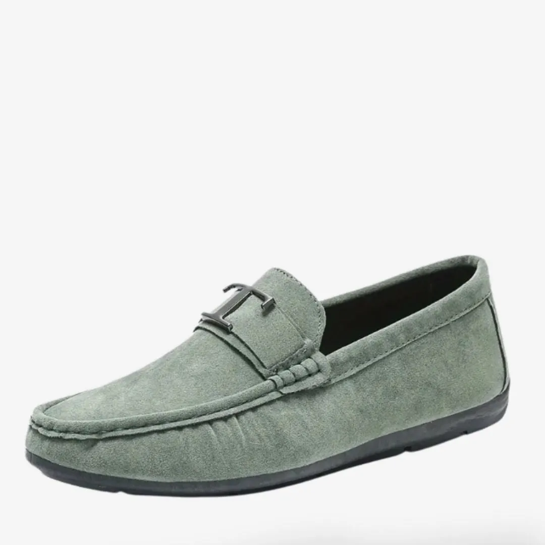 Suede Classic Slip On Loafers for Men