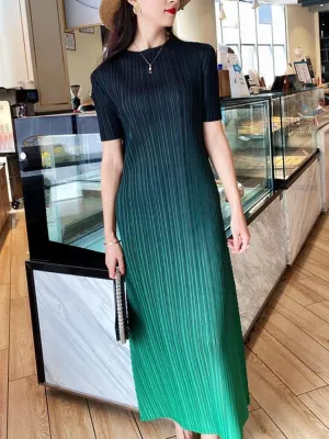 Summer New Pleated Dress