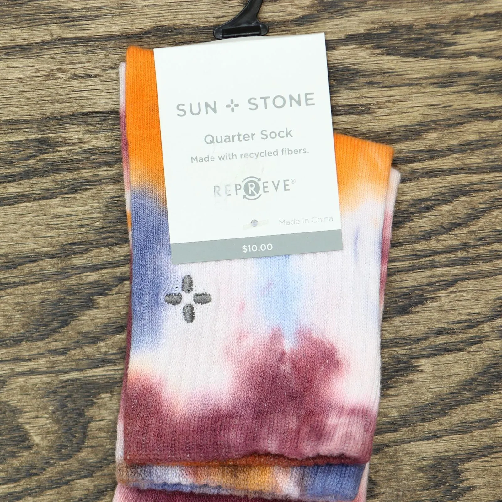 Sun   Stone Men's Novelty Half Calf Ankle Socks