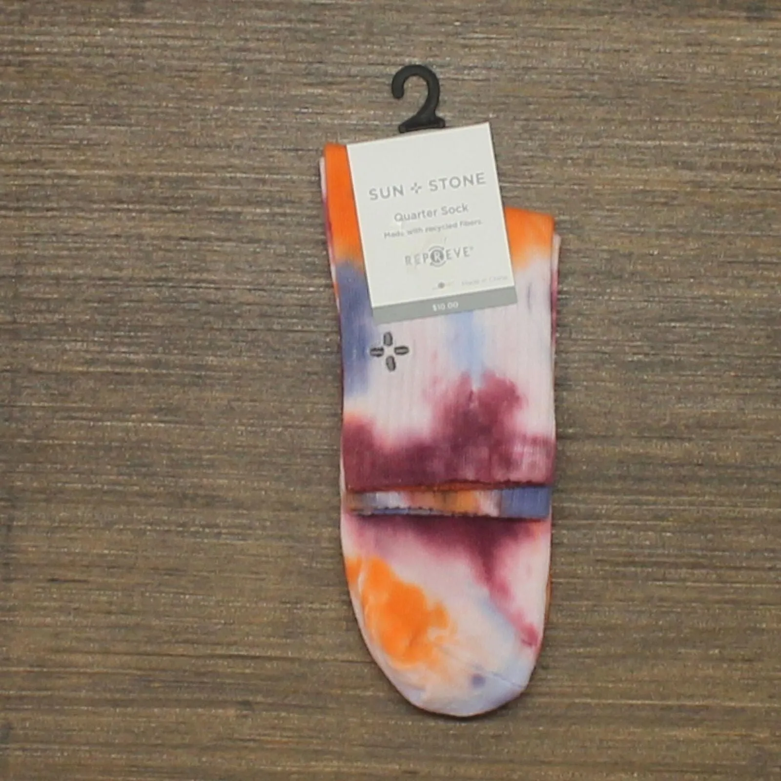 Sun   Stone Men's Novelty Half Calf Ankle Socks