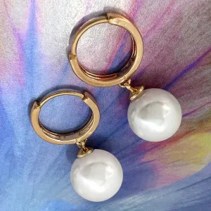 supersized pearl hoop