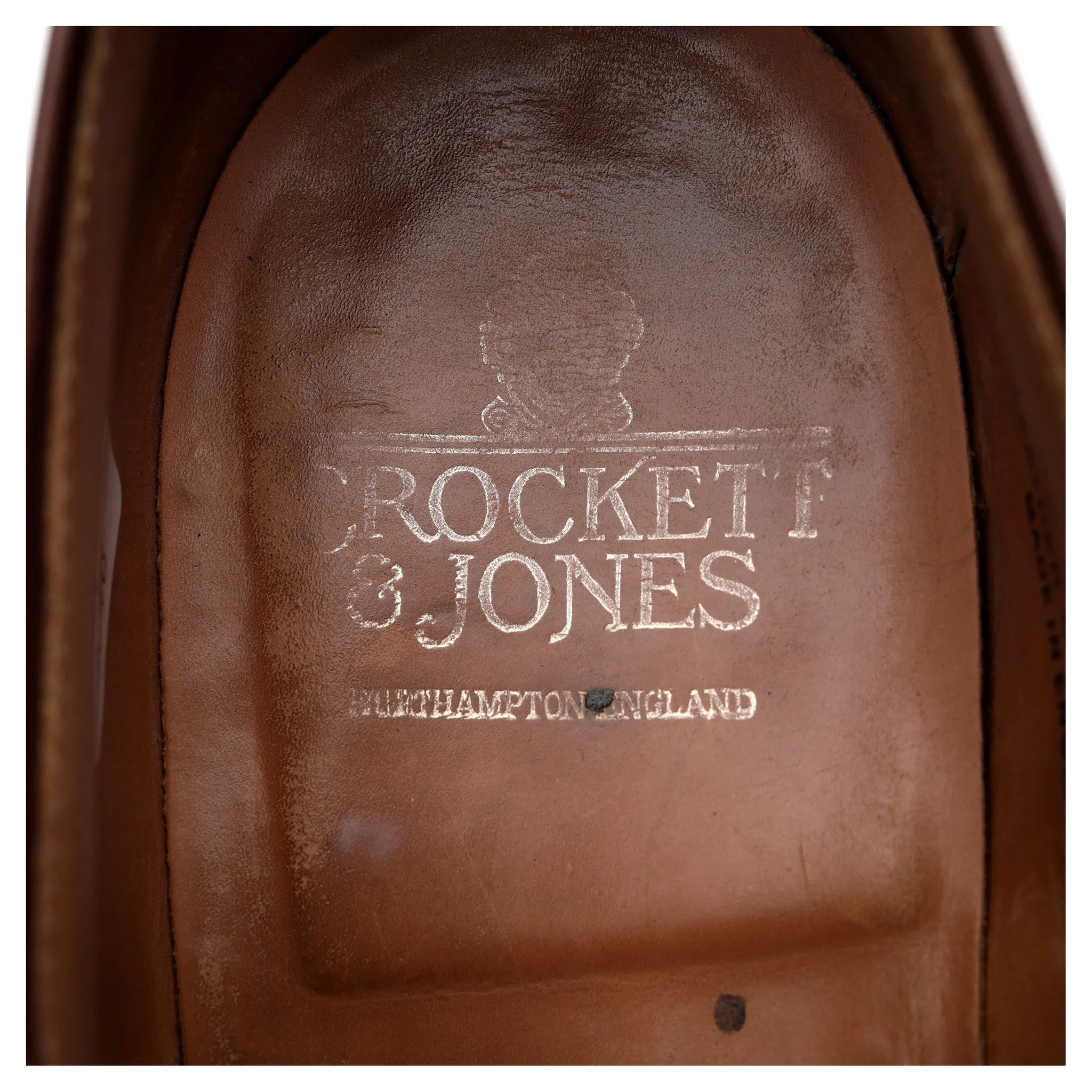 'Swansea' Dark Brown Leather Derby Brogue UK 8 E