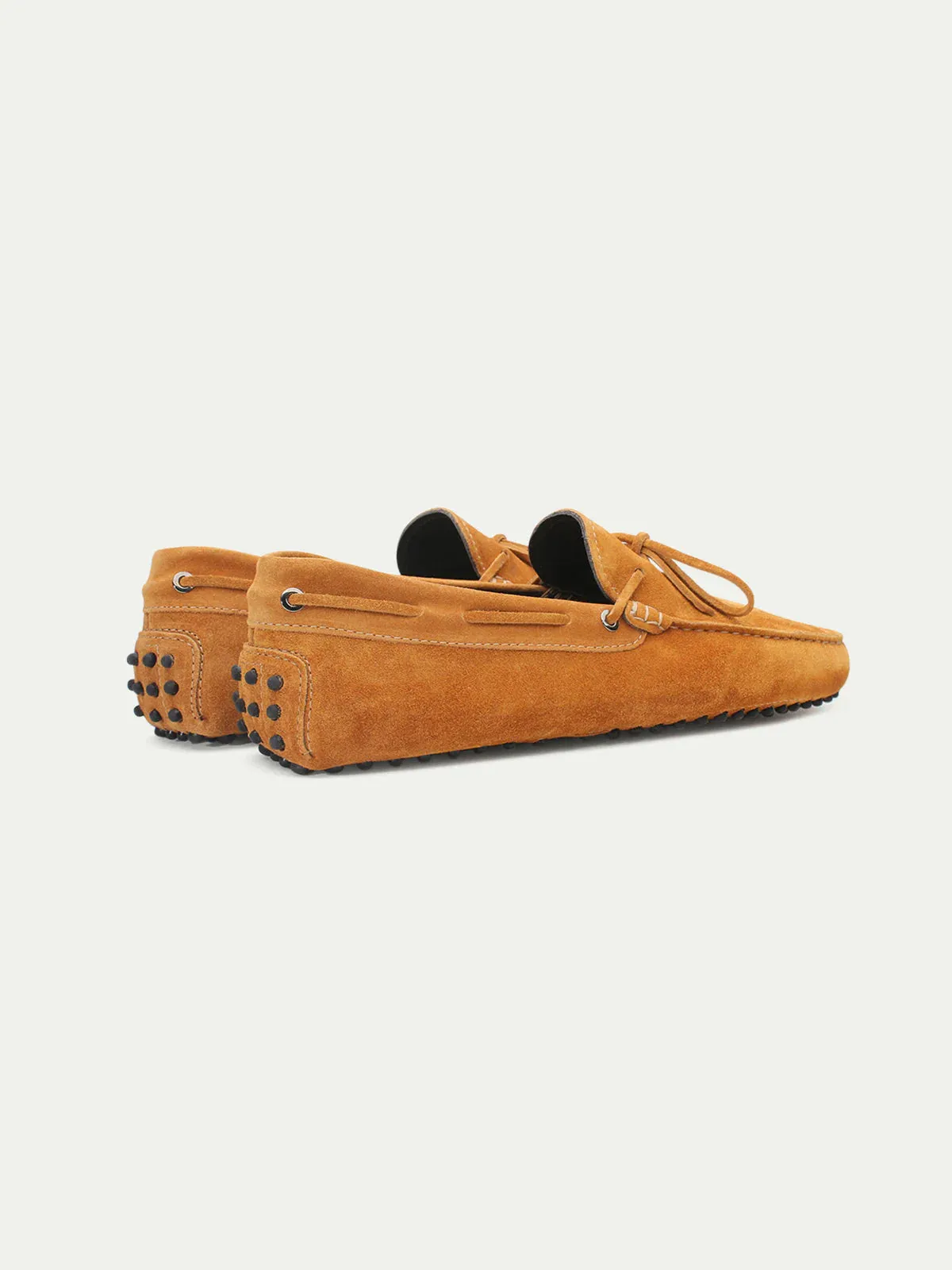 Tan Suede Ophelia Driving Loafers - Loafers Shoes