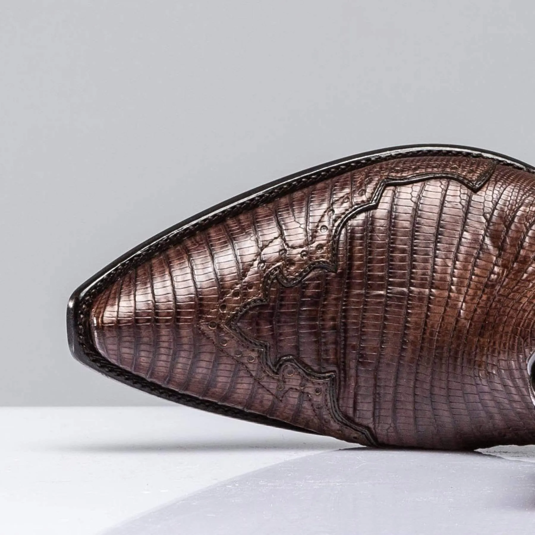 Teju Lizard Cowboy Boots