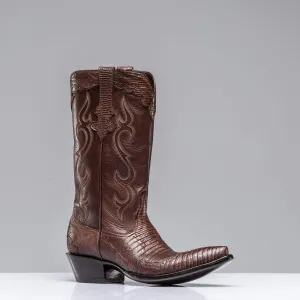 Teju Lizard Cowboy Boots