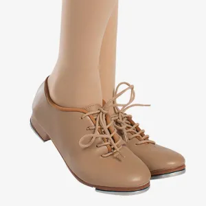 Terrie Lace-up Tap Shoes in Caramel - Adult Size 4 M