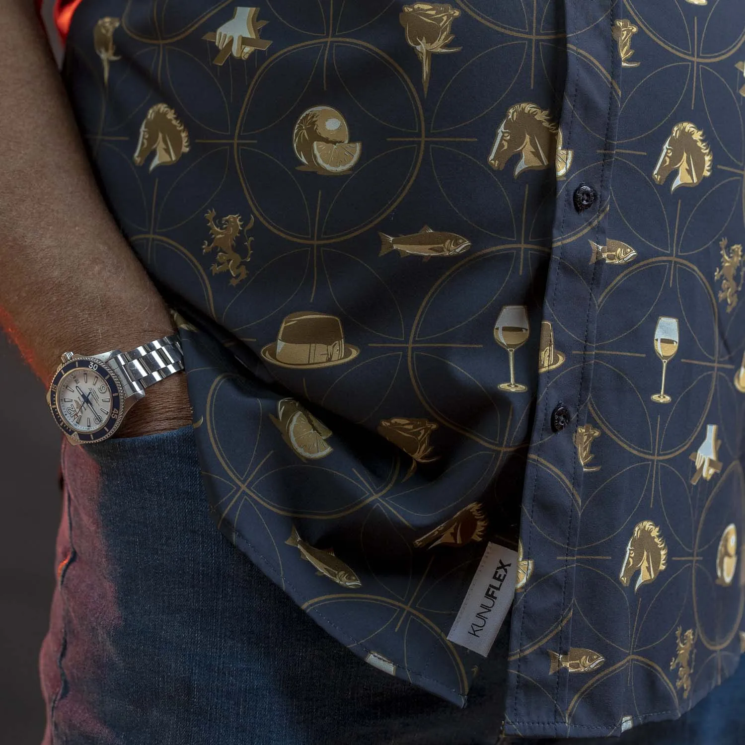 The Godfather ”Family Business” – KUNUFLEX Short Sleeve Shirt