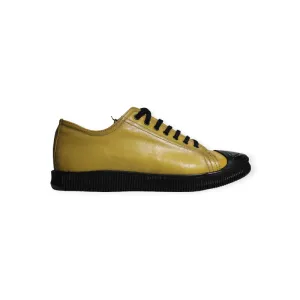 The Marcomen Casual Leather Shoes Mustard