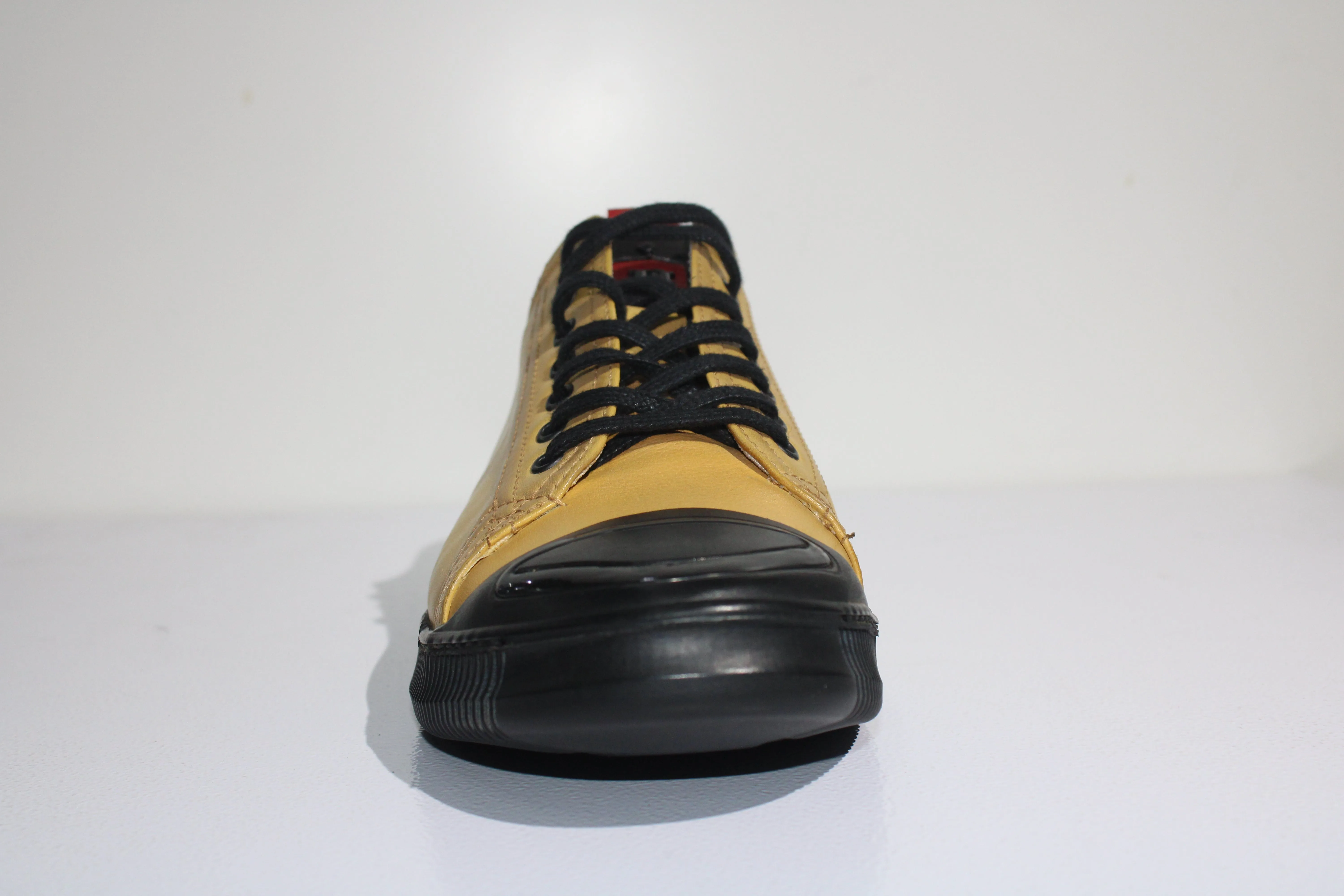 The Marcomen Casual Leather Shoes Mustard