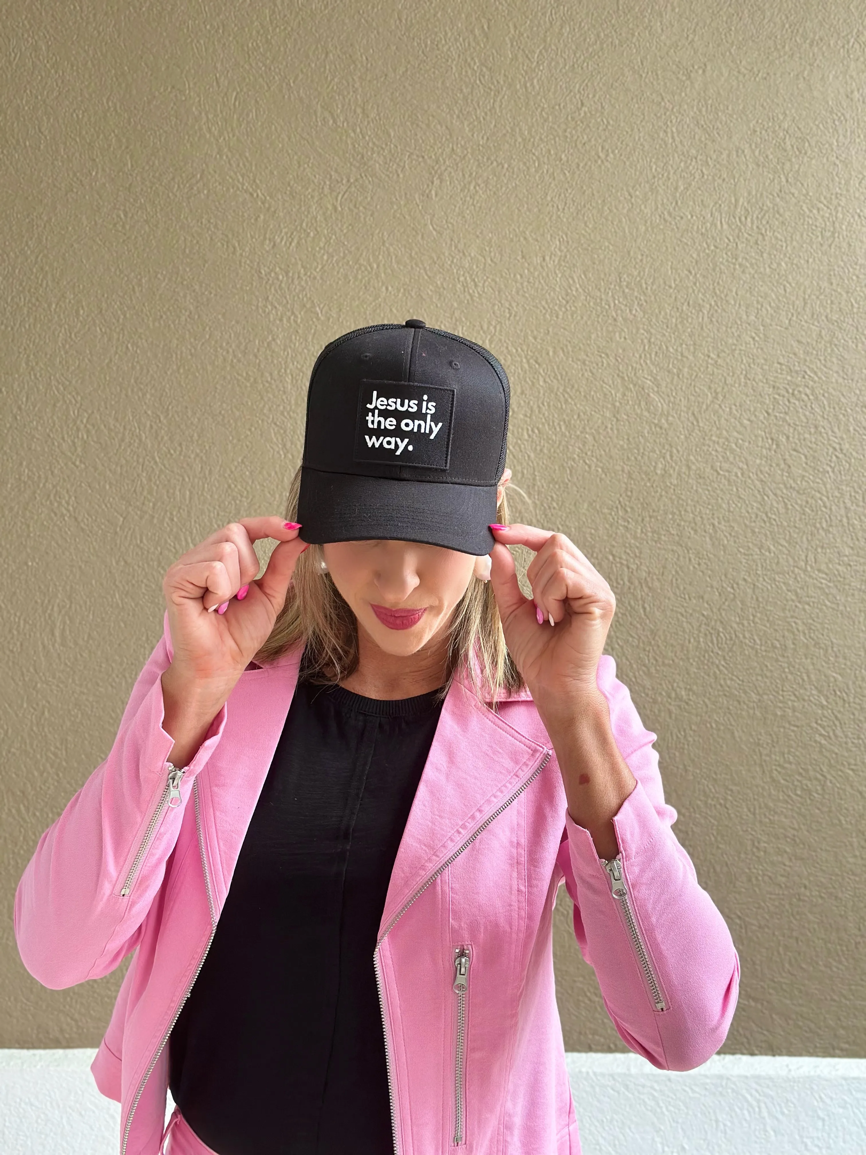 Truth Hat Co. Jesus Is The Only Way Trucker Hat