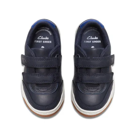 UK 8 Navy Urban Solo Velcro Strap Trainer