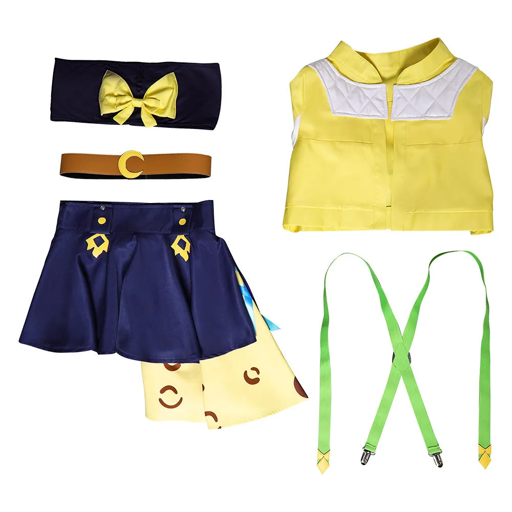 Uma Musume: Pretty Derby Jungle Pocket Yellow Suit Cosplay Costume Outfits Halloween Carnival Suit