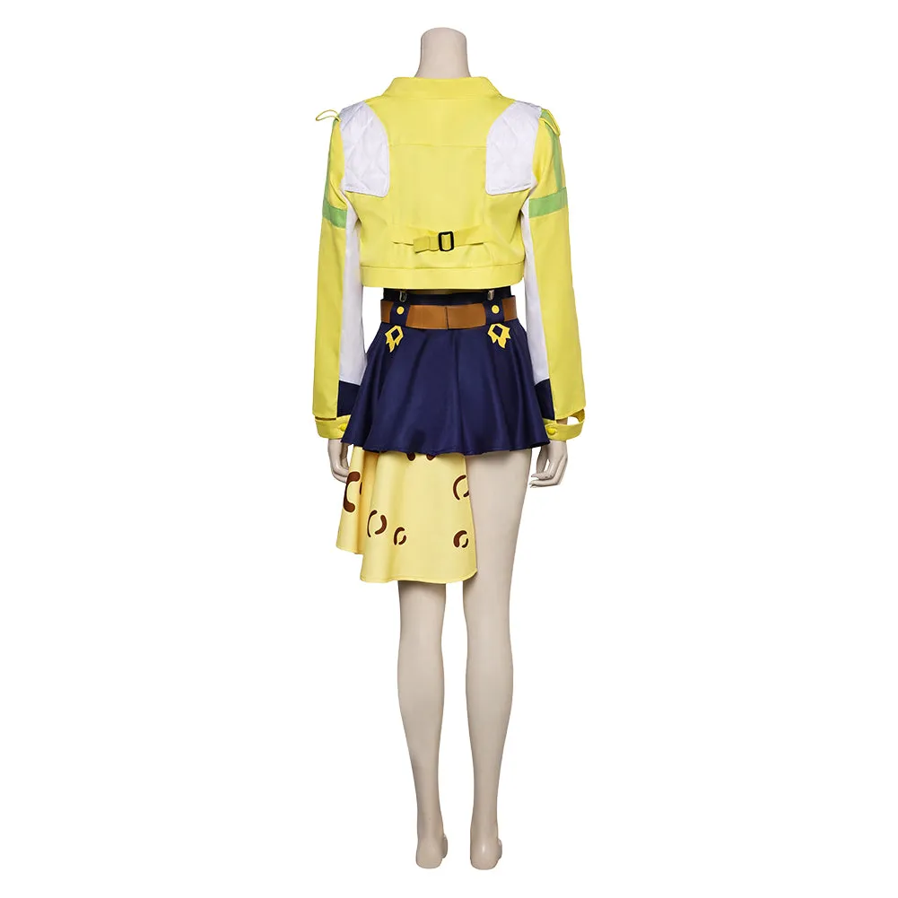 Uma Musume: Pretty Derby Jungle Pocket Yellow Suit Cosplay Costume Outfits Halloween Carnival Suit