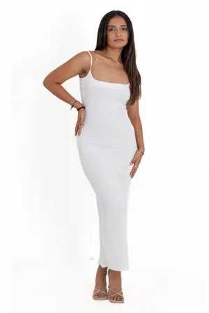 Vanilla Ribbed Maxi