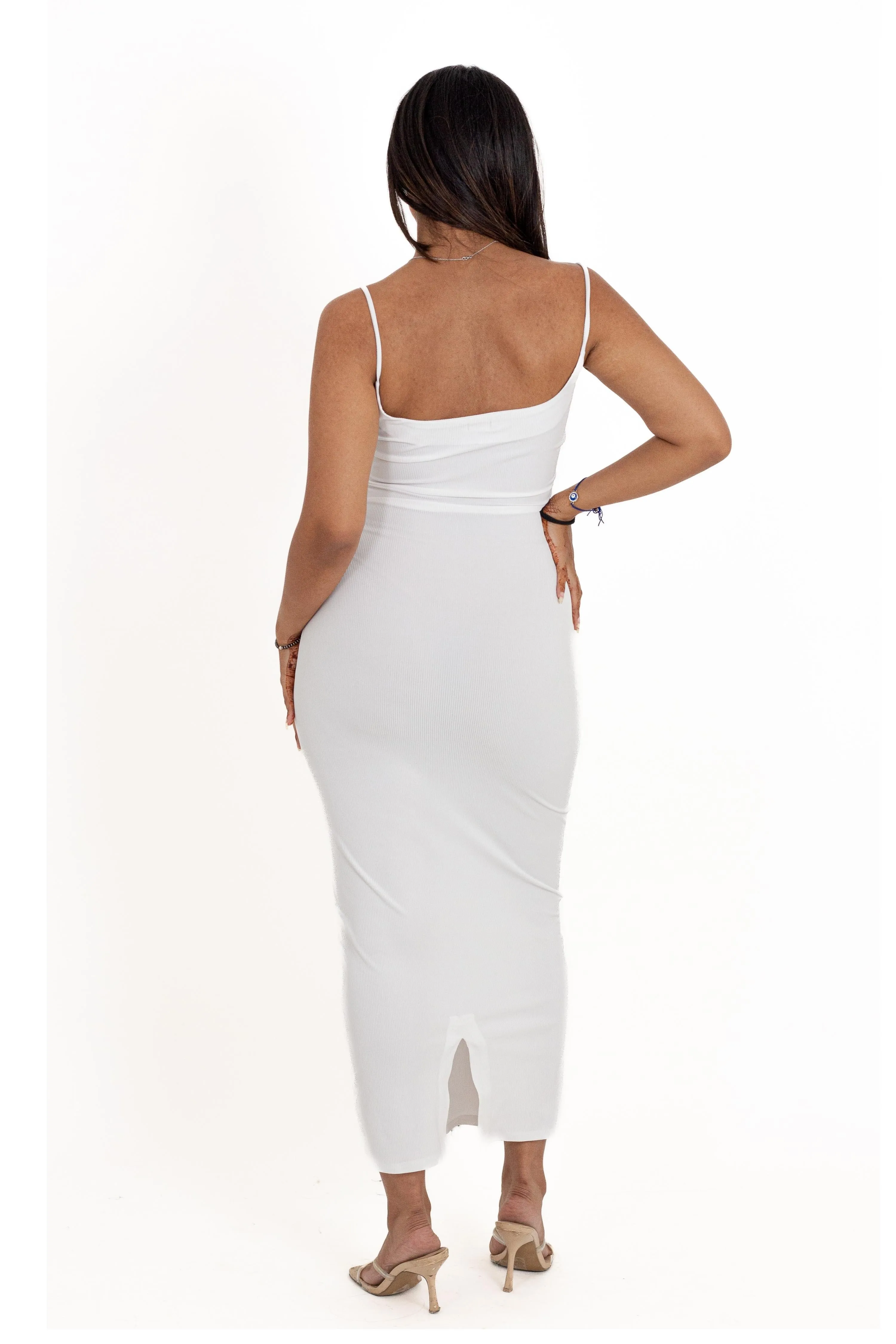 Vanilla Ribbed Maxi