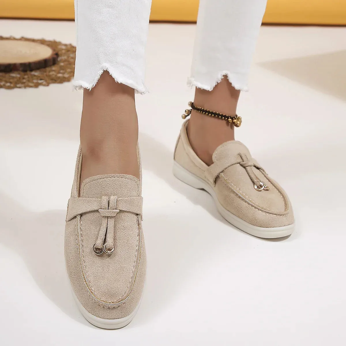 Victoria's Suede Loafers