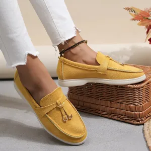 Victoria's Suede Loafers