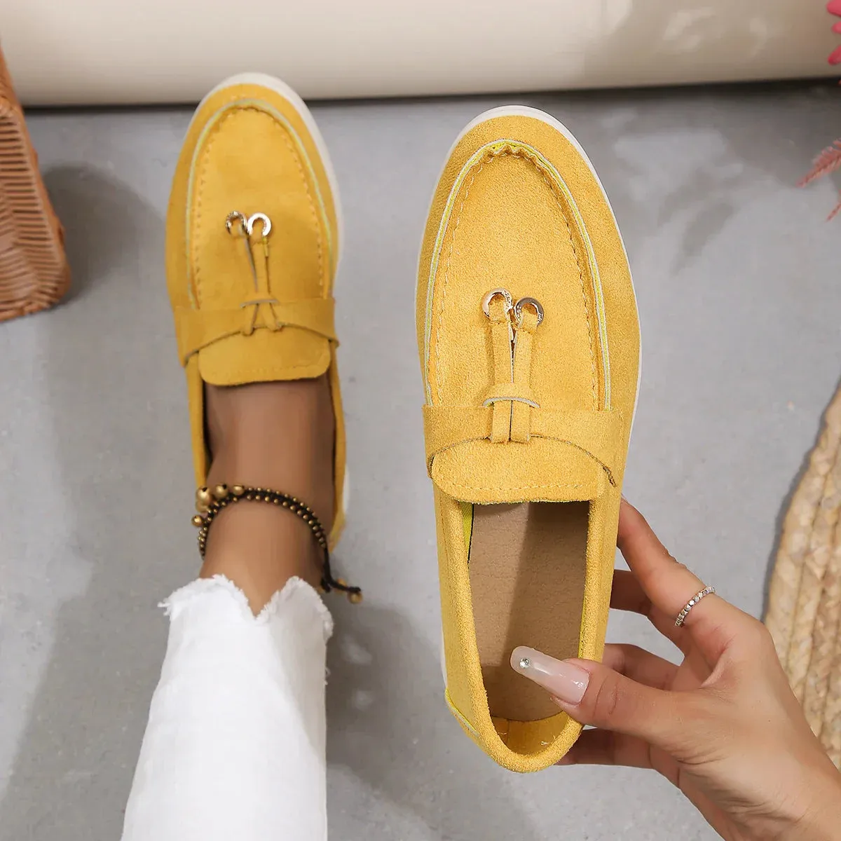 Victoria's Suede Loafers