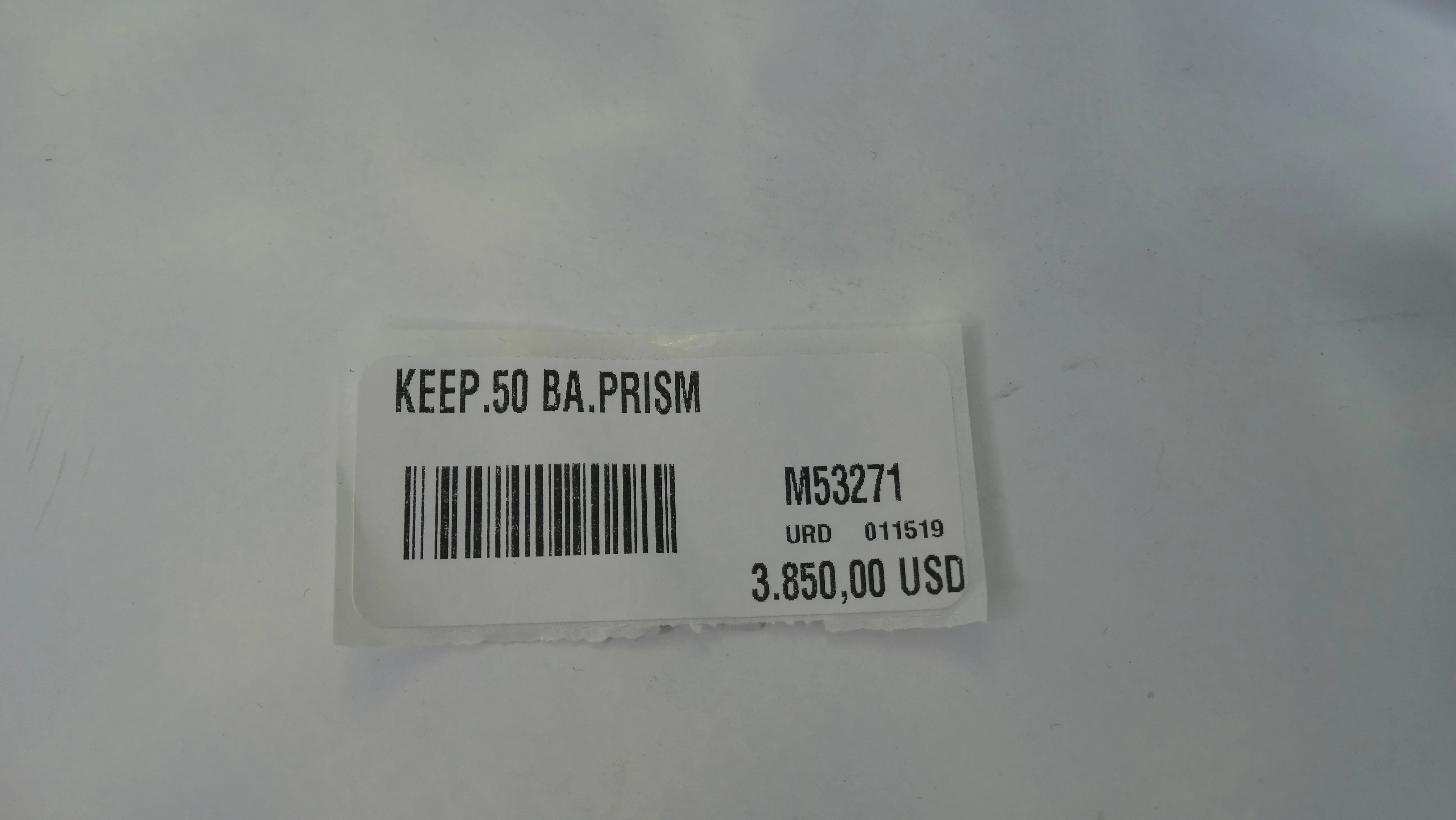 Virgil Abloh for Louis Vuitton KEEPALL BANDOULIÈRE 50 PRISM