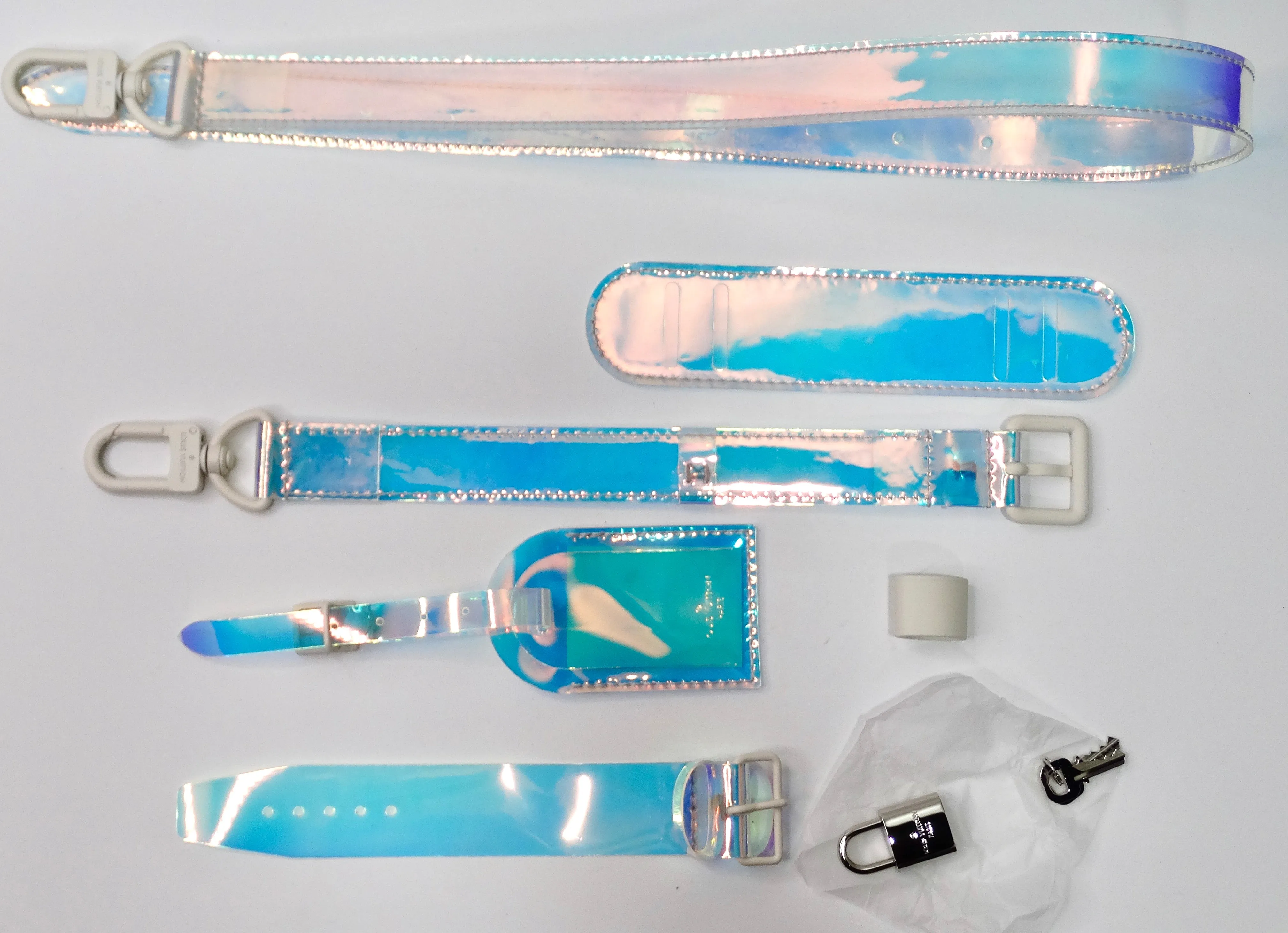 Virgil Abloh for Louis Vuitton KEEPALL BANDOULIÈRE 50 PRISM