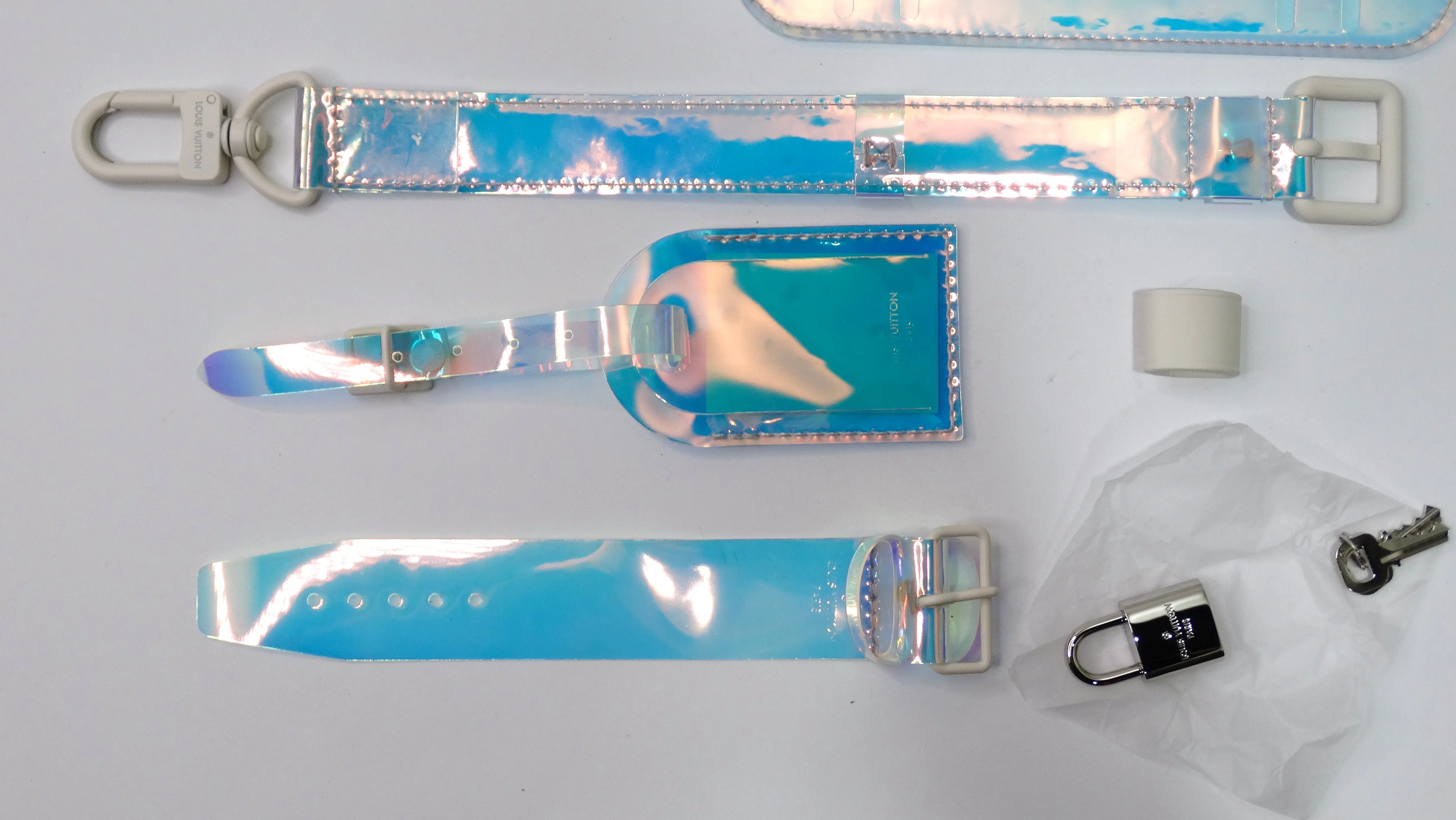 Virgil Abloh for Louis Vuitton KEEPALL BANDOULIÈRE 50 PRISM