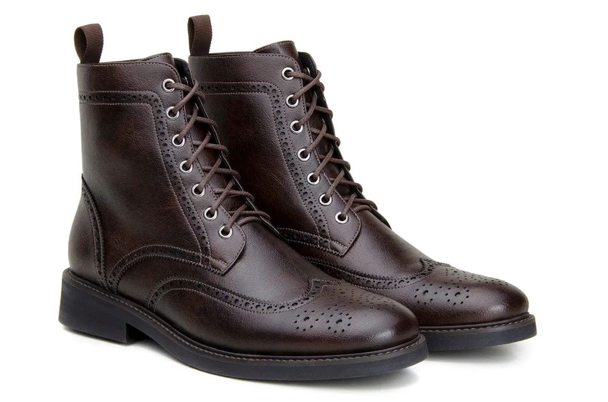 Visionary II Vegan Leather Lace-Up Boots | Multiple Colours
