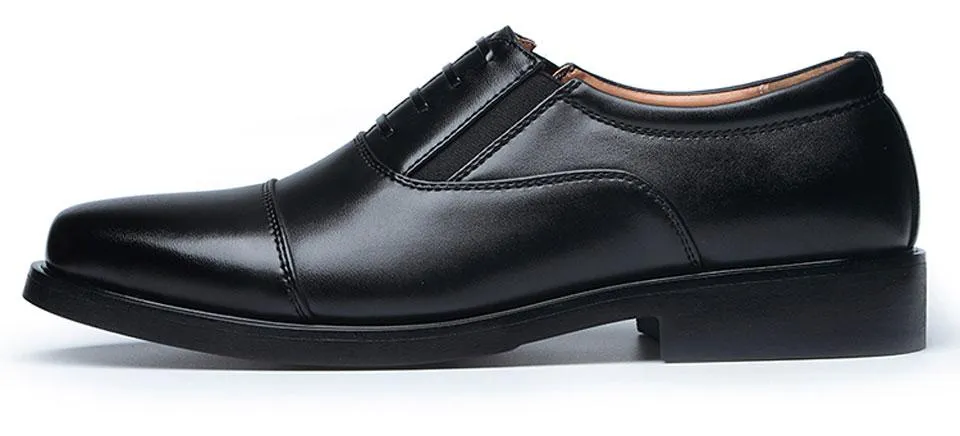 West Louis™ Gentlemen Leather Business Style Dress Shoes