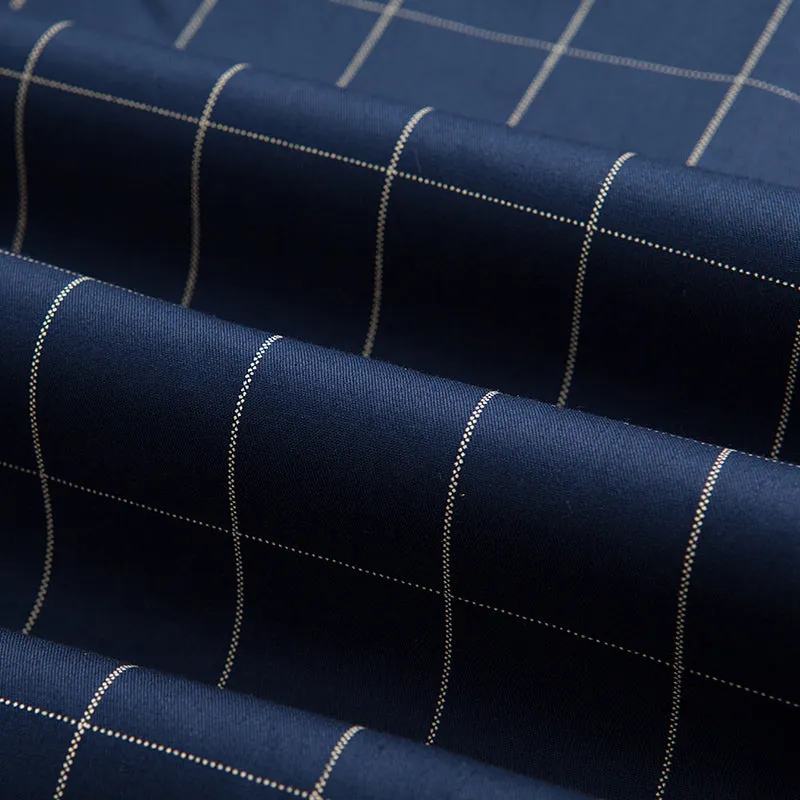 West Louis™ Plaid Formal Business Dress Shirt