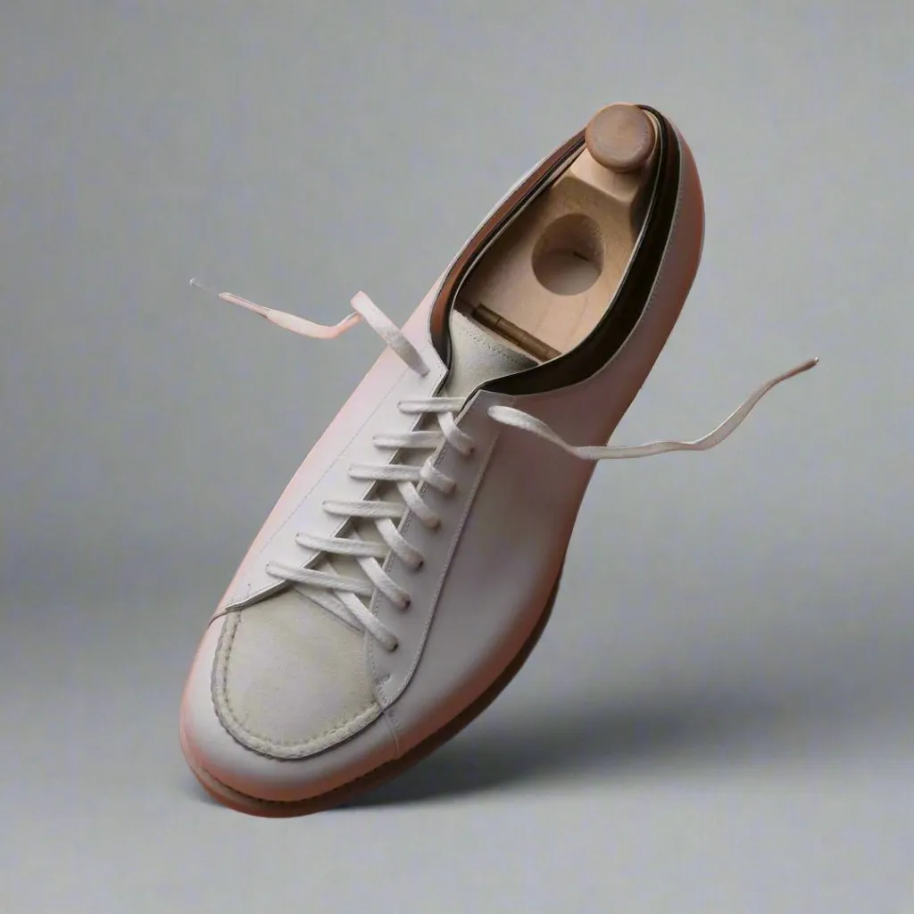 White Buck Derby Shoes-Formal Shoes
