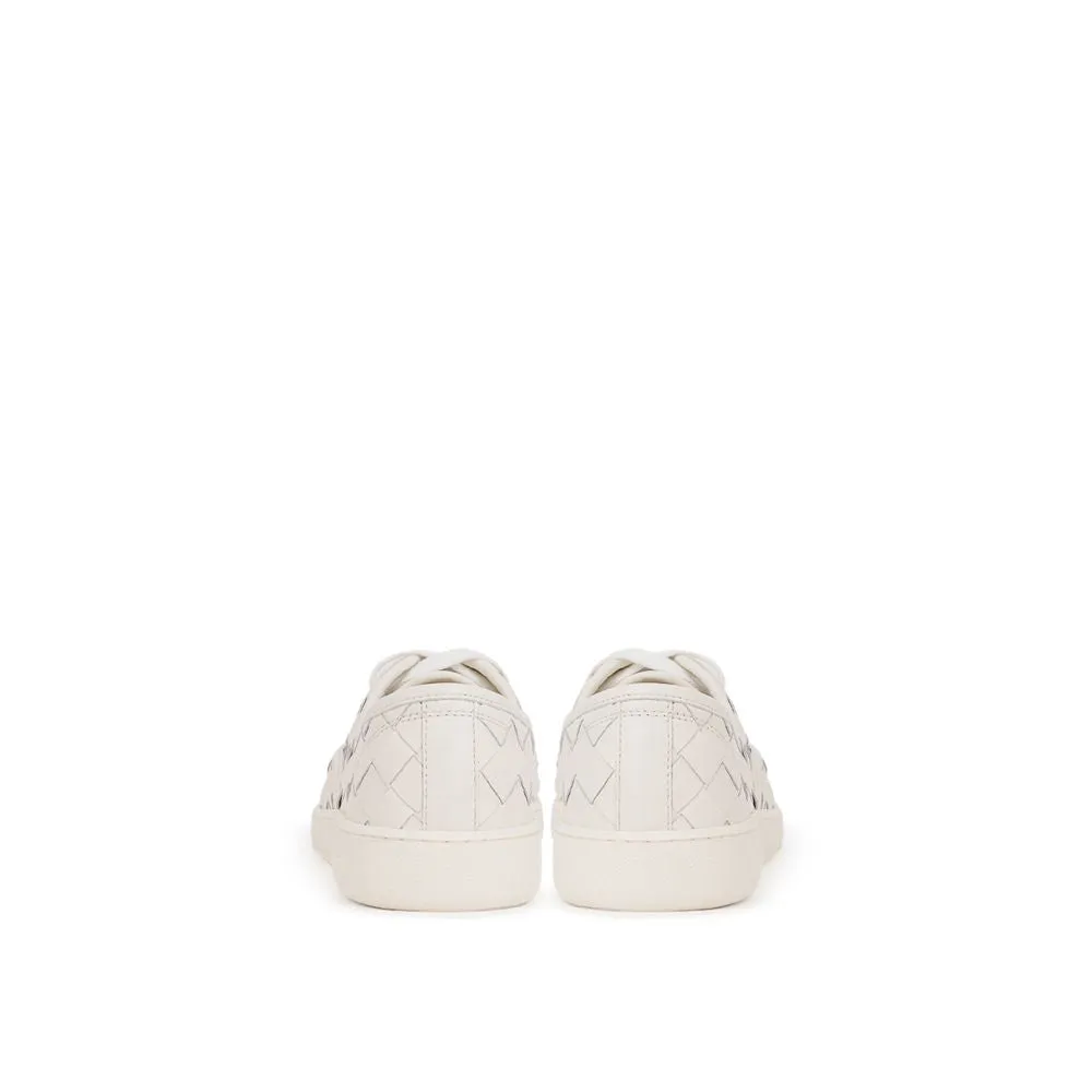White Leather Sneaker
