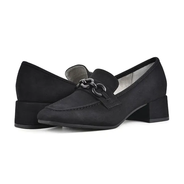 WHITE MOUNTAIN DRESS LOAFER QUINBEE BLACK
