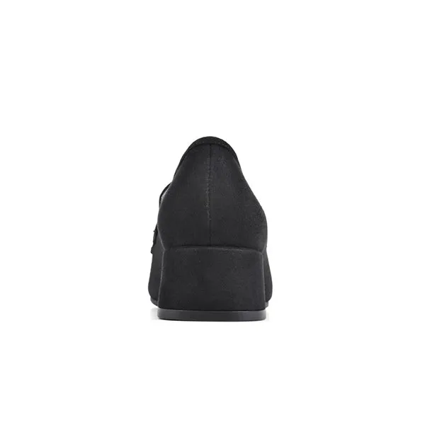 WHITE MOUNTAIN DRESS LOAFER QUINBEE BLACK