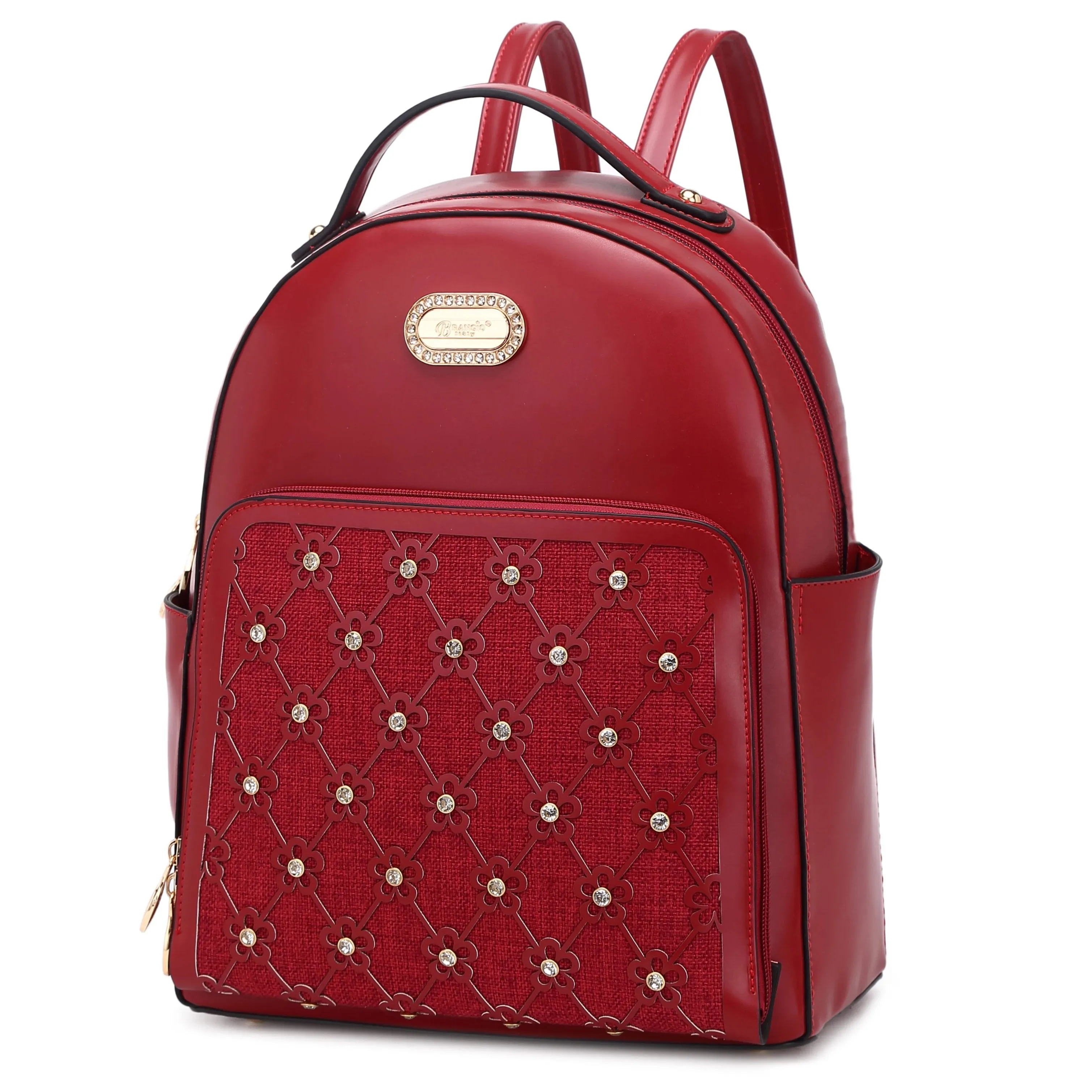 Wildflower Blossom Handmade Classy Work & Travel Backpack [KOB3577]