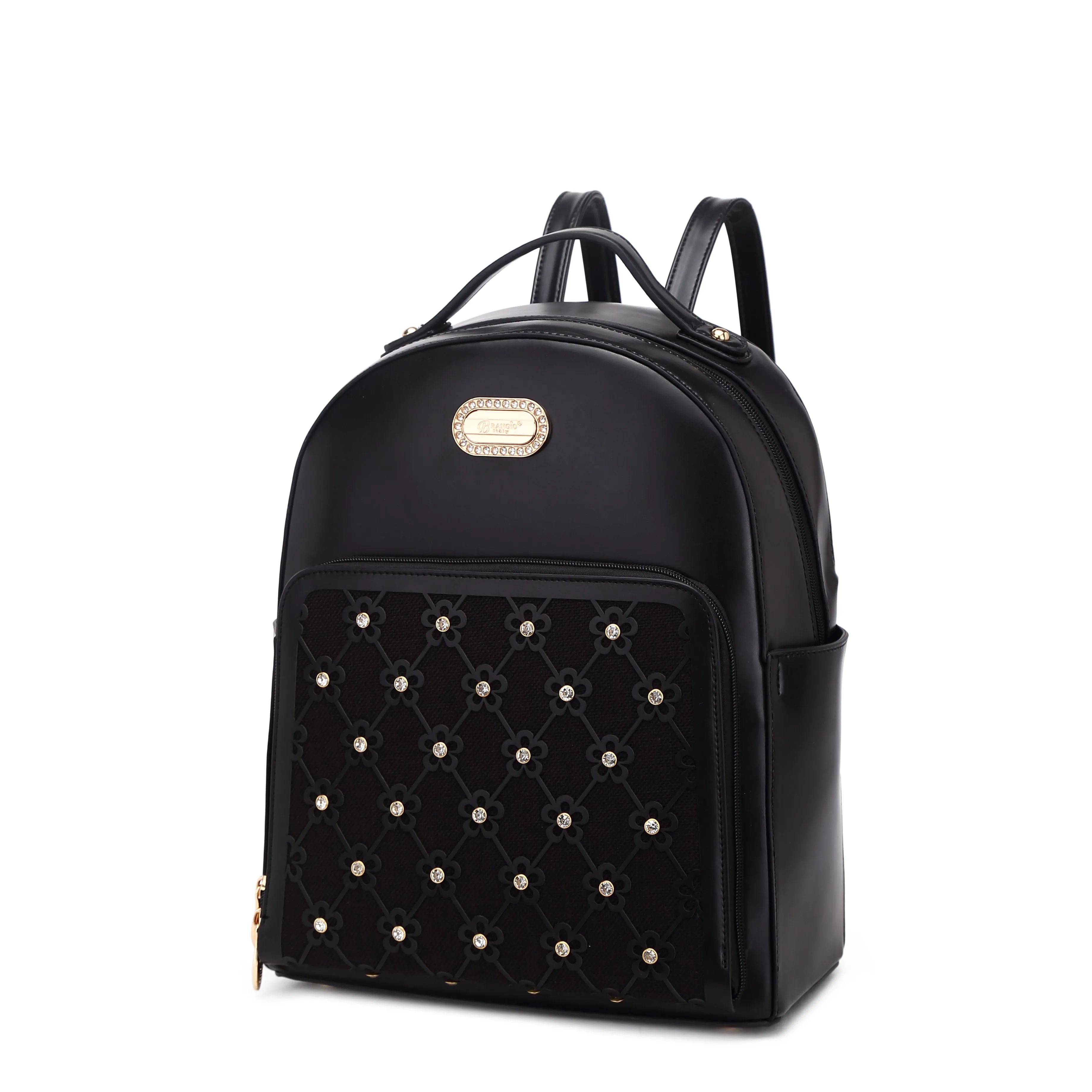 Wildflower Blossom Handmade Classy Work & Travel Backpack [KOB3577]