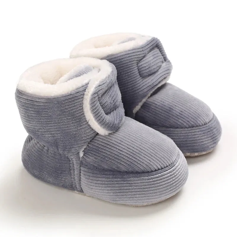 Winter Baby Boots - Grey