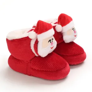 Winter Baby Boots - Santa Claus