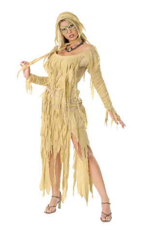 Womens Halloween Mummy Queen Costume