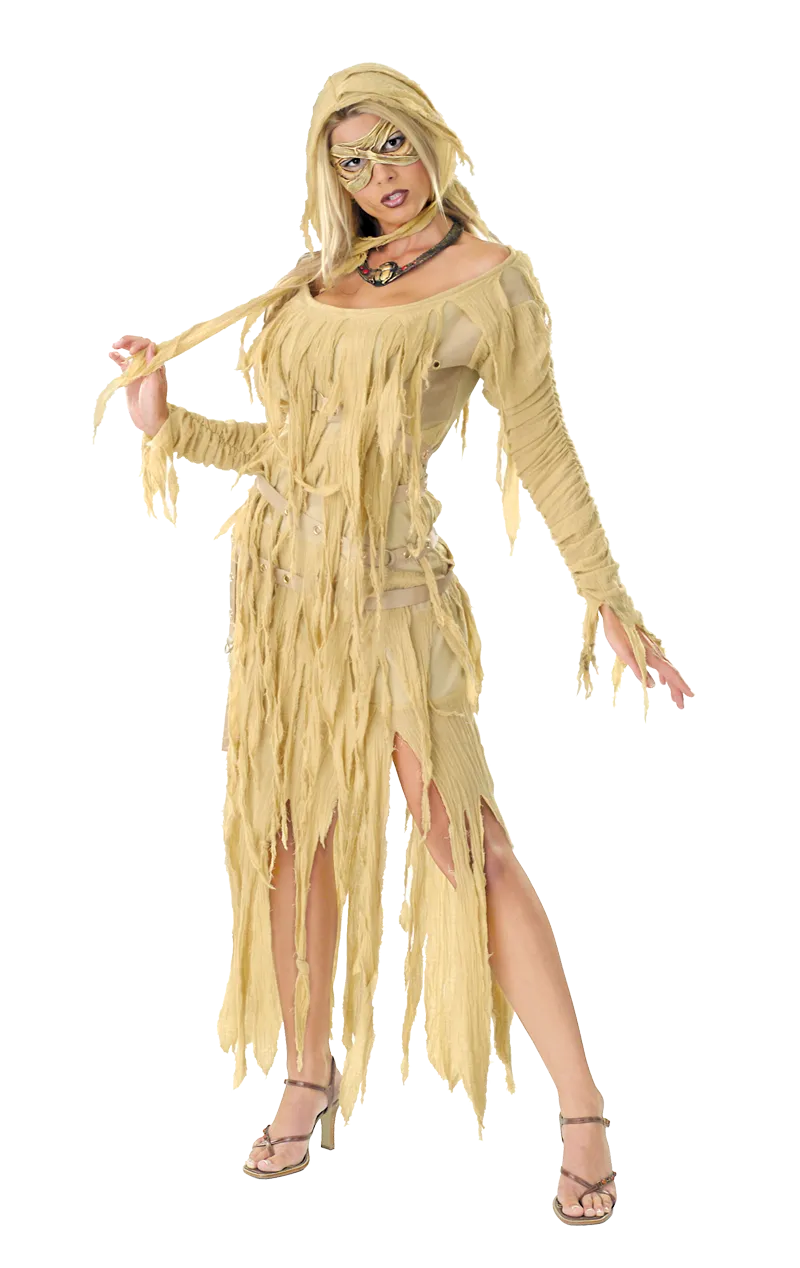 Womens Halloween Mummy Queen Costume