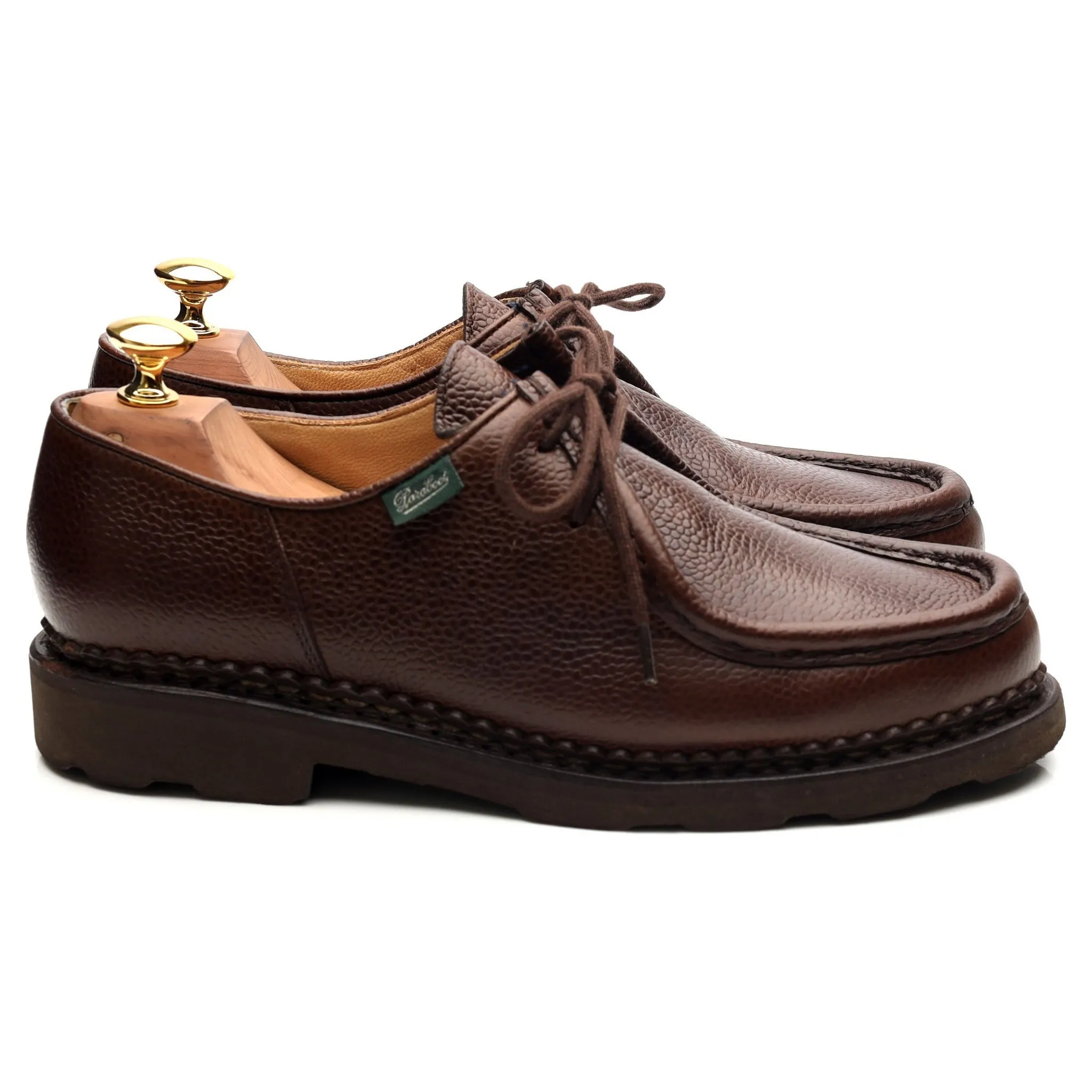 Women's 'Michael' Dark Brown Leather Derby UK 6