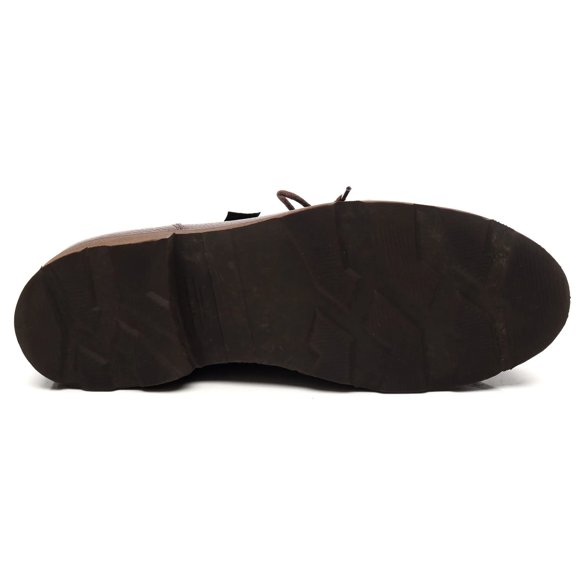 Women's 'Michael' Dark Brown Leather Derby UK 6