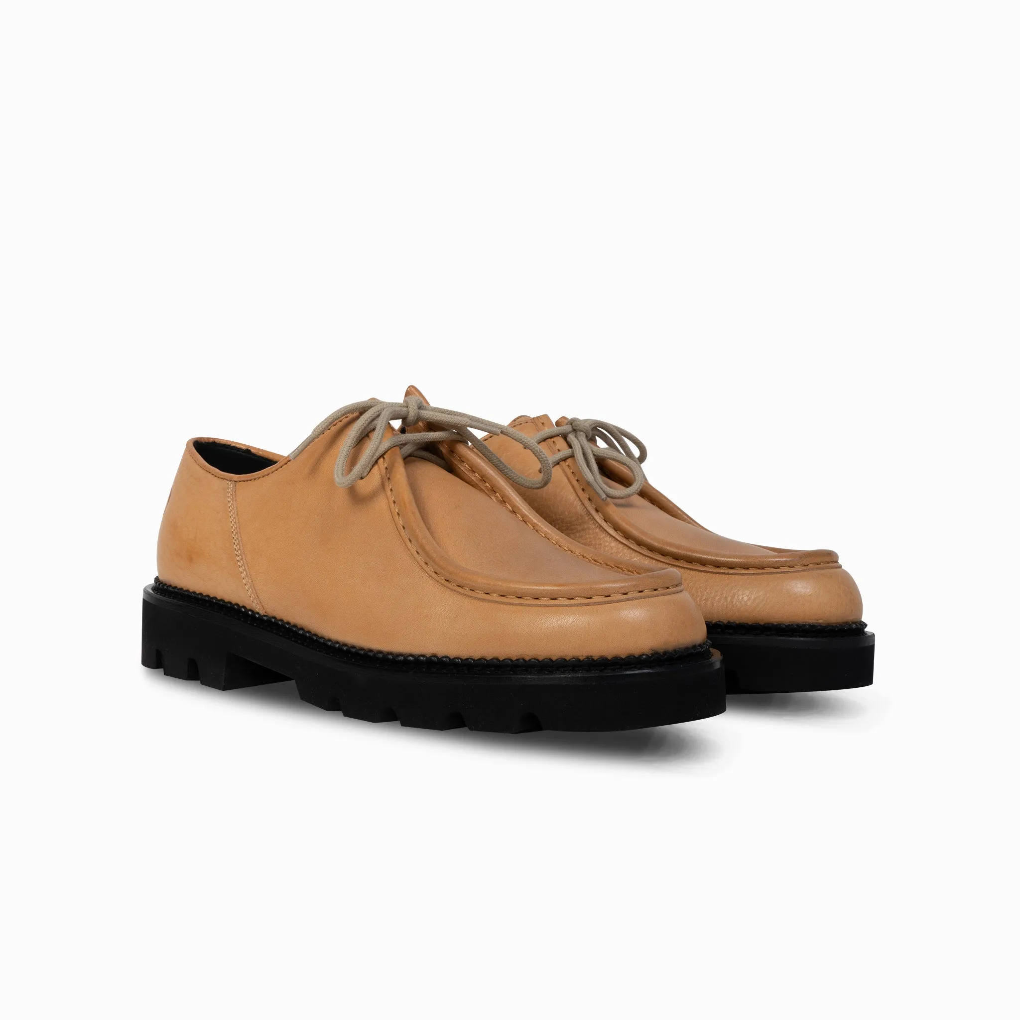 Women's Moc-Toe Derby - Vachetta
