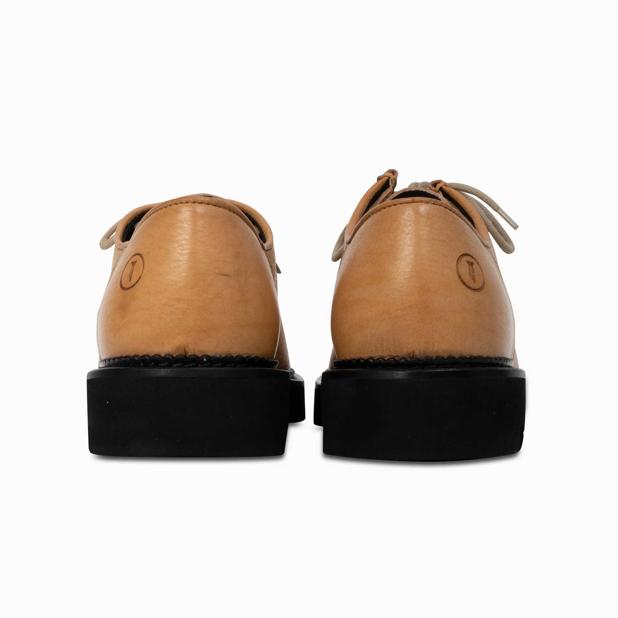 Women's Moc-Toe Derby - Vachetta