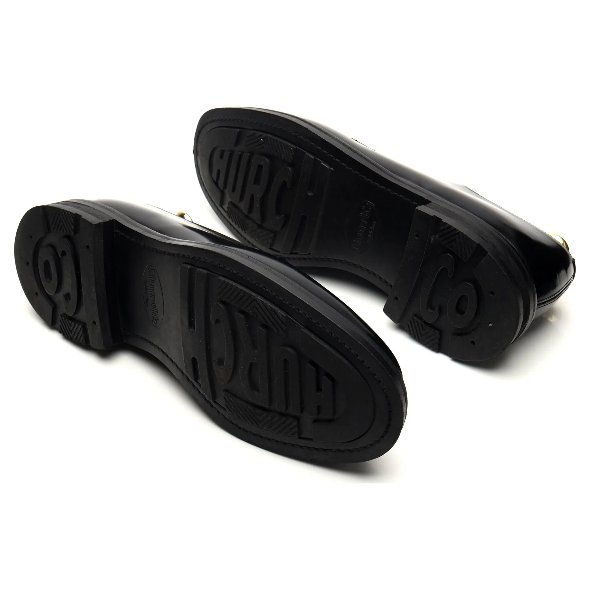 'Woodbridge' Black Leather Derby UK 8 G